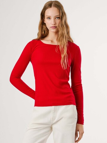 T-shirt 'Batu' Pepe Jeans en rouge : devant