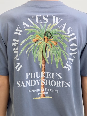 JJ Rebel Μπλουζάκι 'JREBCHRISTIAN' σε μπλε