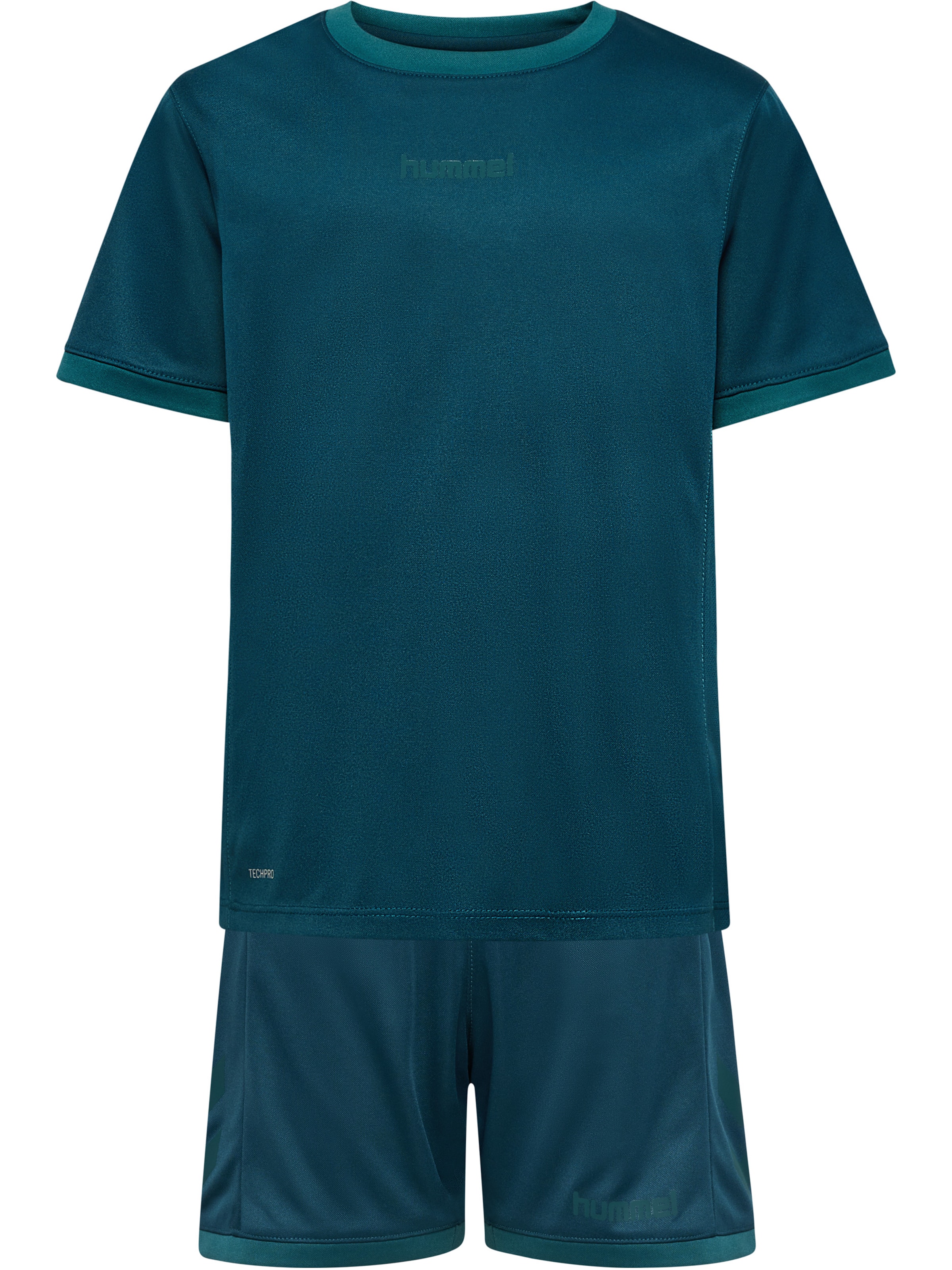Hummel Trainingspak in Blauw: voorkant