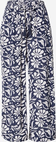 Sublevel Szeroka nogawka Spodnie w kolorze niebieski: przód