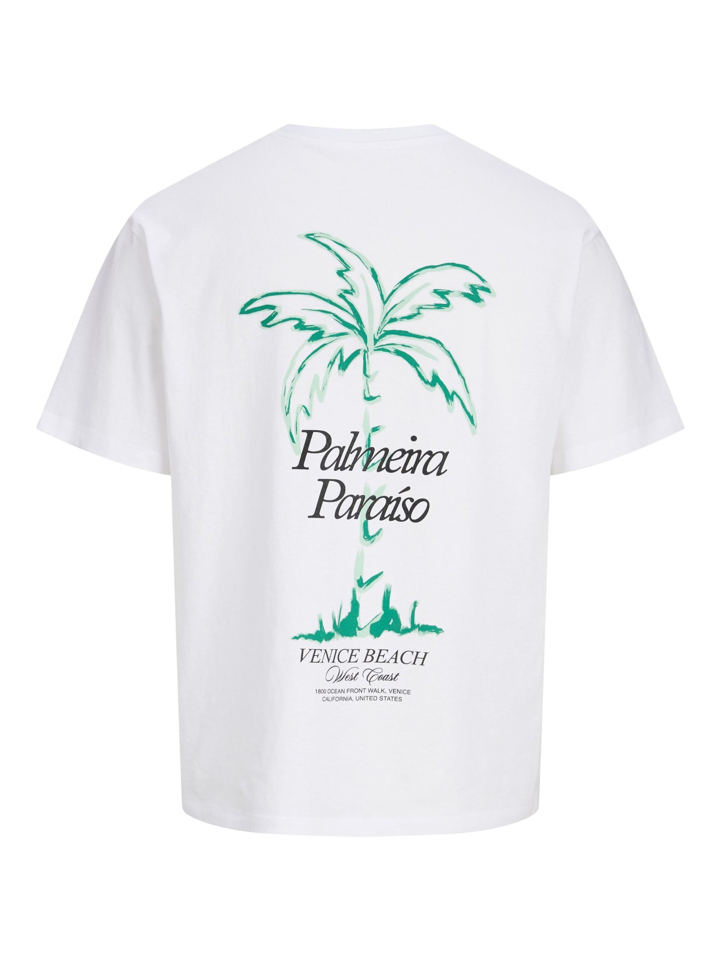 T-Shirt JACK & JONES en blanc