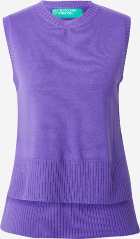 UNITED COLORS OF BENETTON Sweater in Purple: front