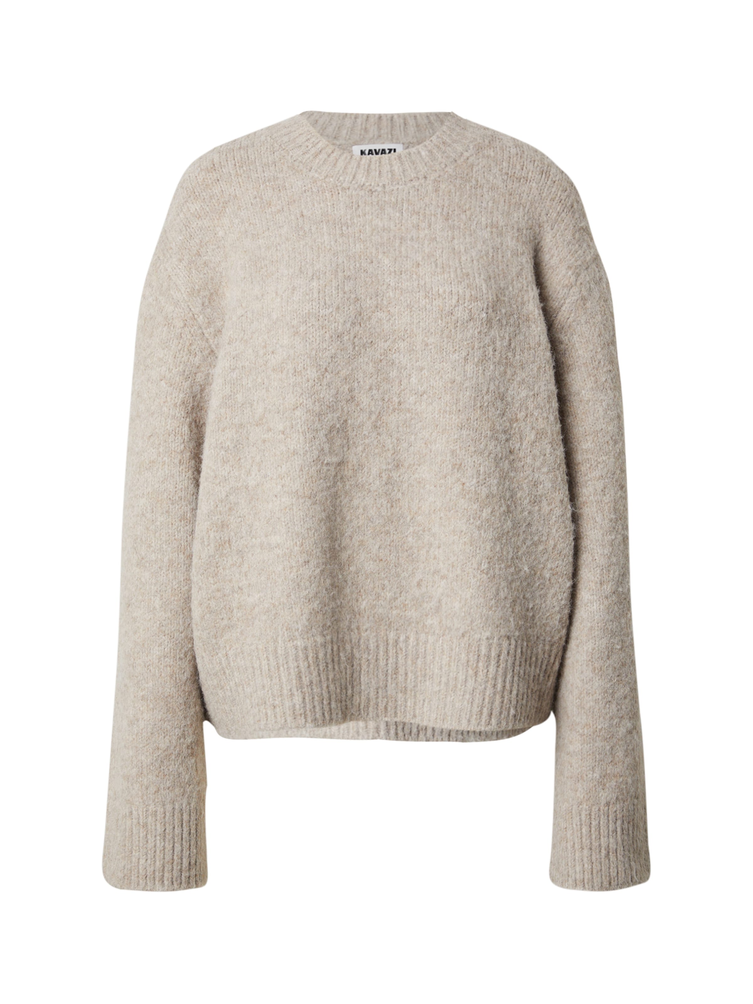 KAVAZI Pull-over en beige, Vue avec produit
