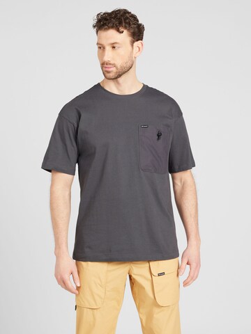 T-Shirt fonctionnel COLUMBIA en gris : devant