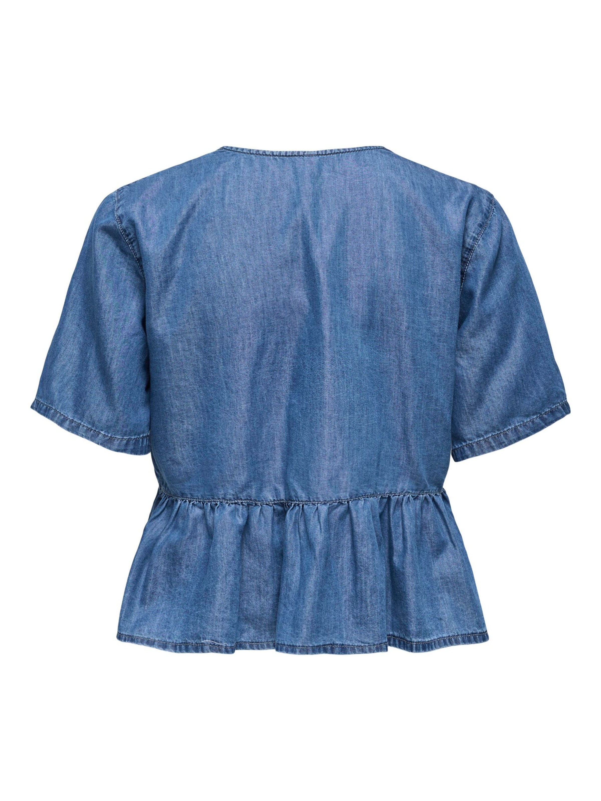 ONLY Bluse 'ONLBea' in Blau
