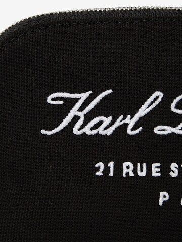 Trousse de maquillage Karl Lagerfeld en noir