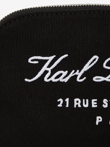 Trousse de maquillage Karl Lagerfeld en noir