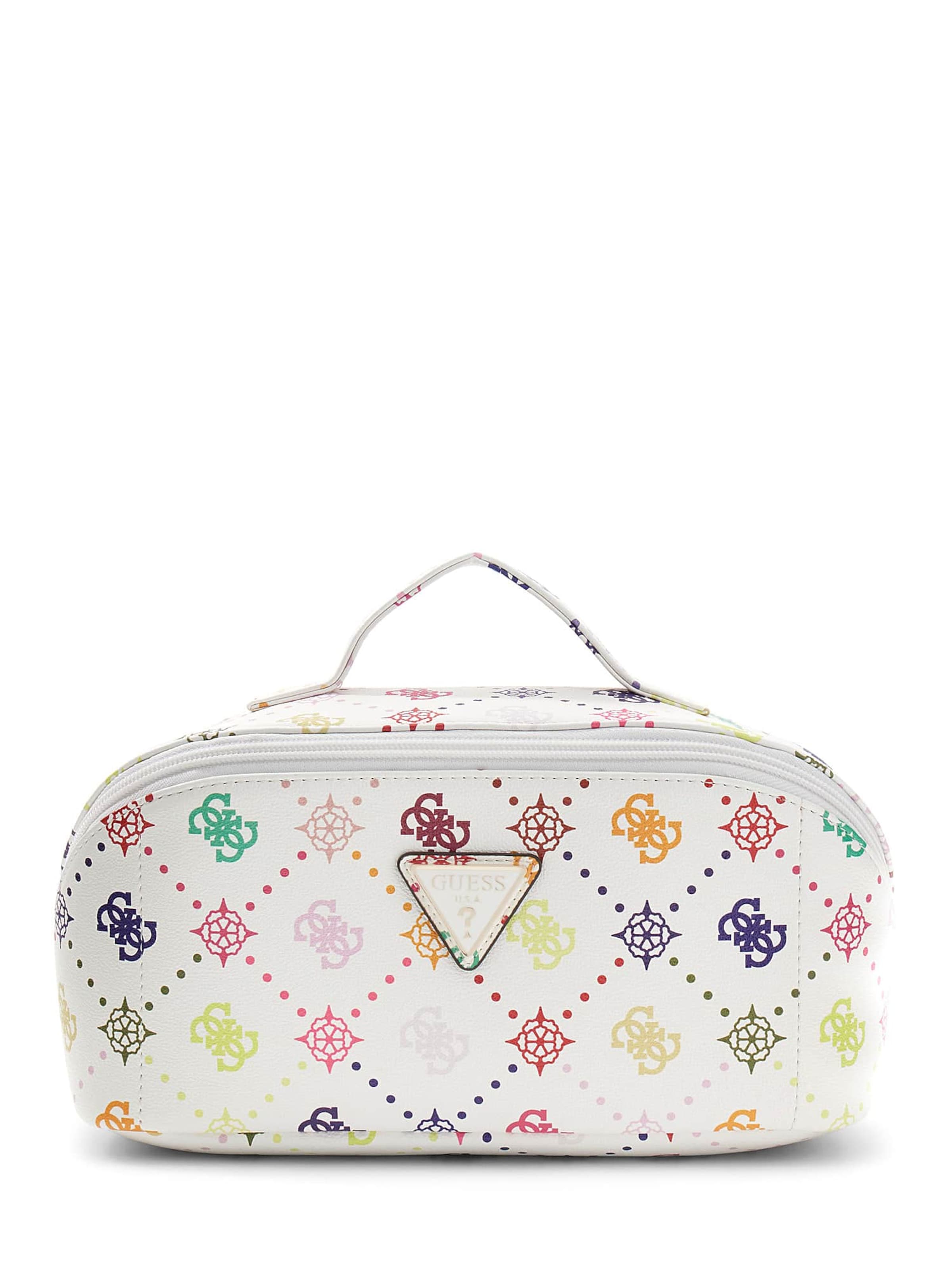 GUESS Toiletry Bag 'Silia' in Mixed colors: front