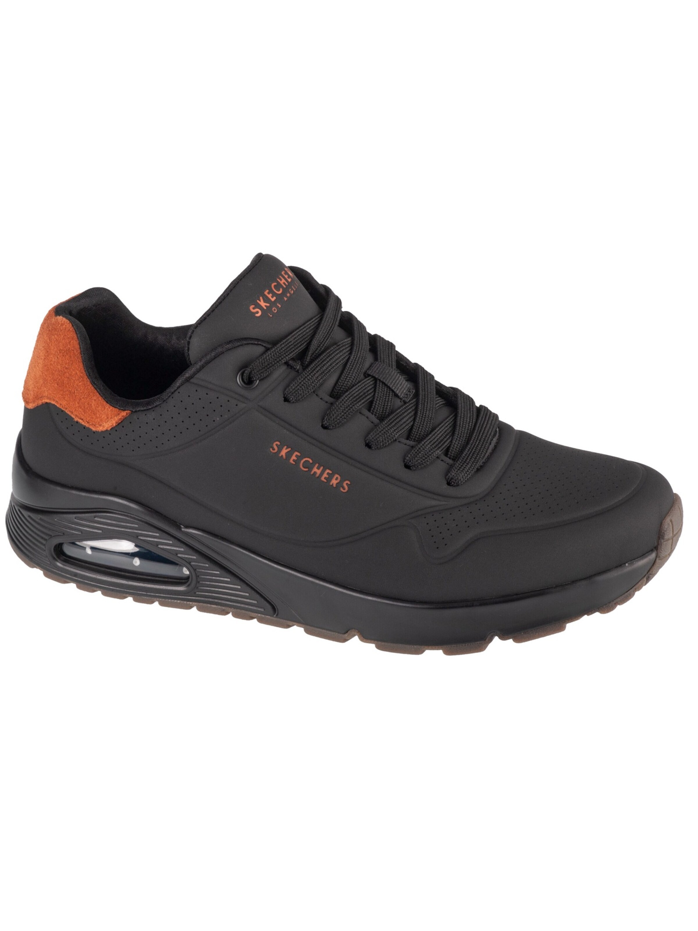 SKECHERS Sneakers laag 'Skechers Uno - Suited On Air' in Grijs