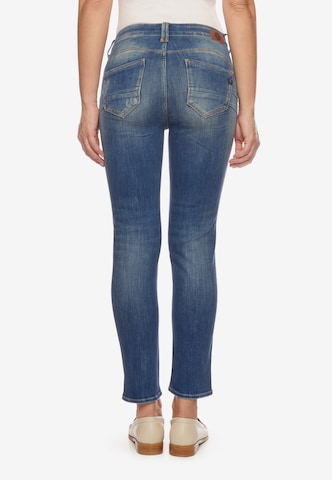 Le Temps Des Cerises Slim fit Jeans in Blue