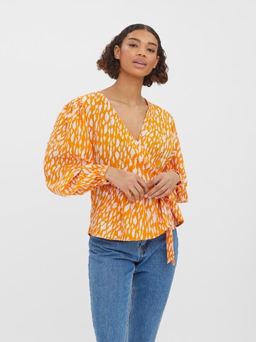 VERO MODA Bluse 'DAISY' in Orange: Vorderseite