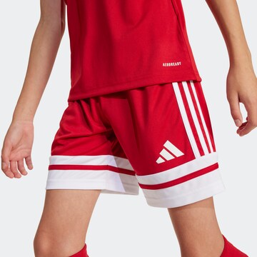 T-Shirt fonctionnel 'Squadra 25' ADIDAS PERFORMANCE en rouge