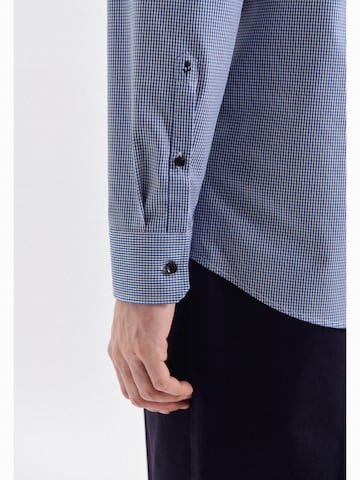 Coupe regular Chemise business SEIDENSTICKER en bleu