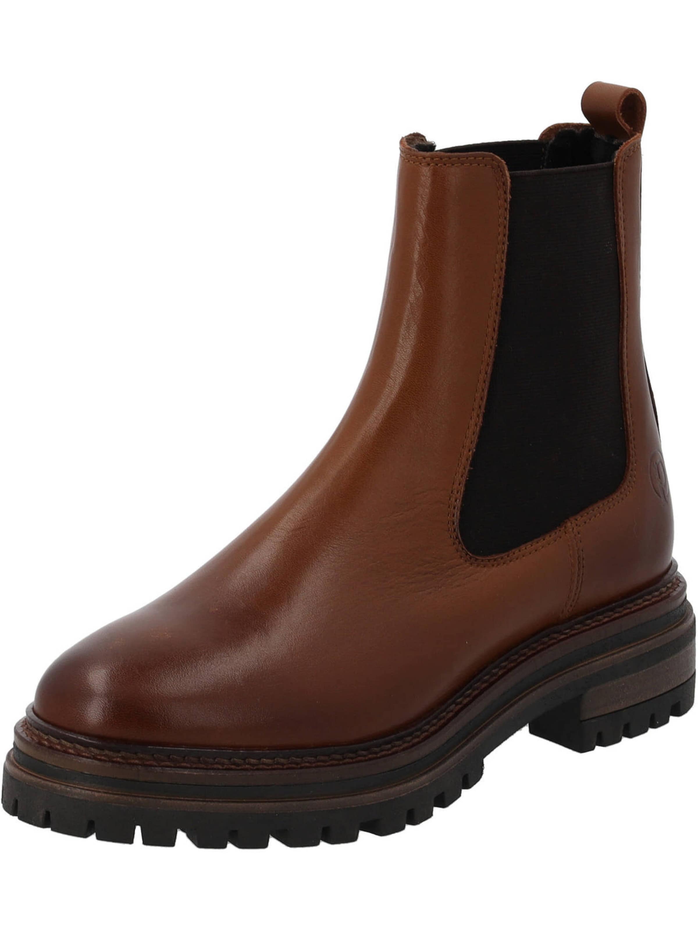 Chelsea Boots 'Zhito' Palado en marron : devant