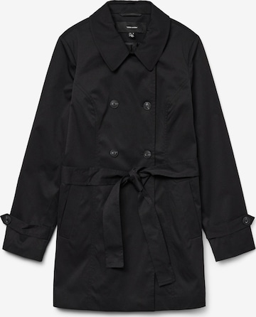 VERO MODA Välikausitakki 'VMCHELSEA OLIVIA' värissä musta: etupuoli