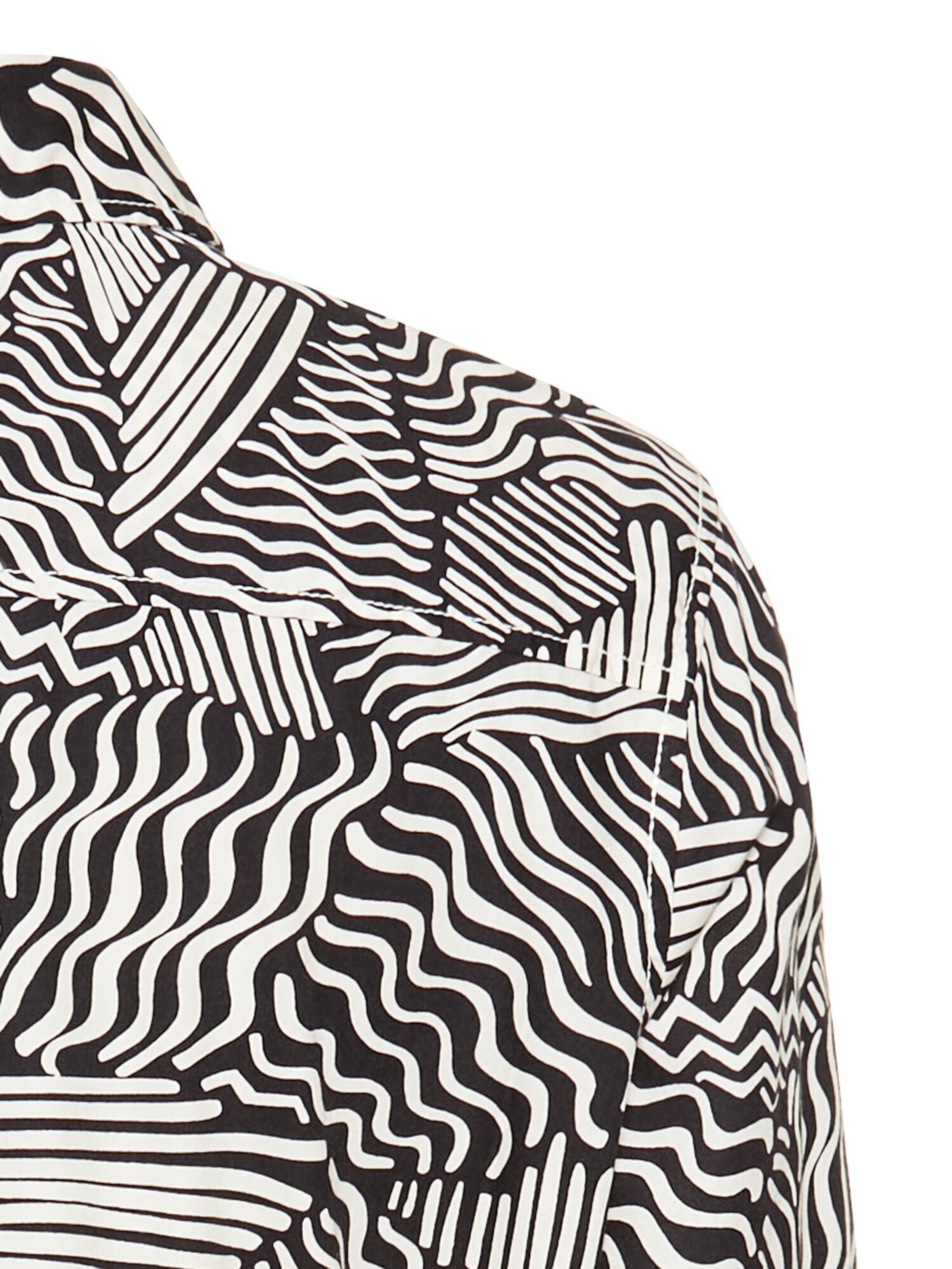 CAMEL ACTIVE Hemdblusenkleid in Schwarz