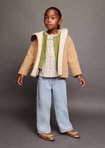 MANGO KIDS Winter Jacket in Brown