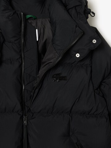 LACOSTE Winter Jacket in Black