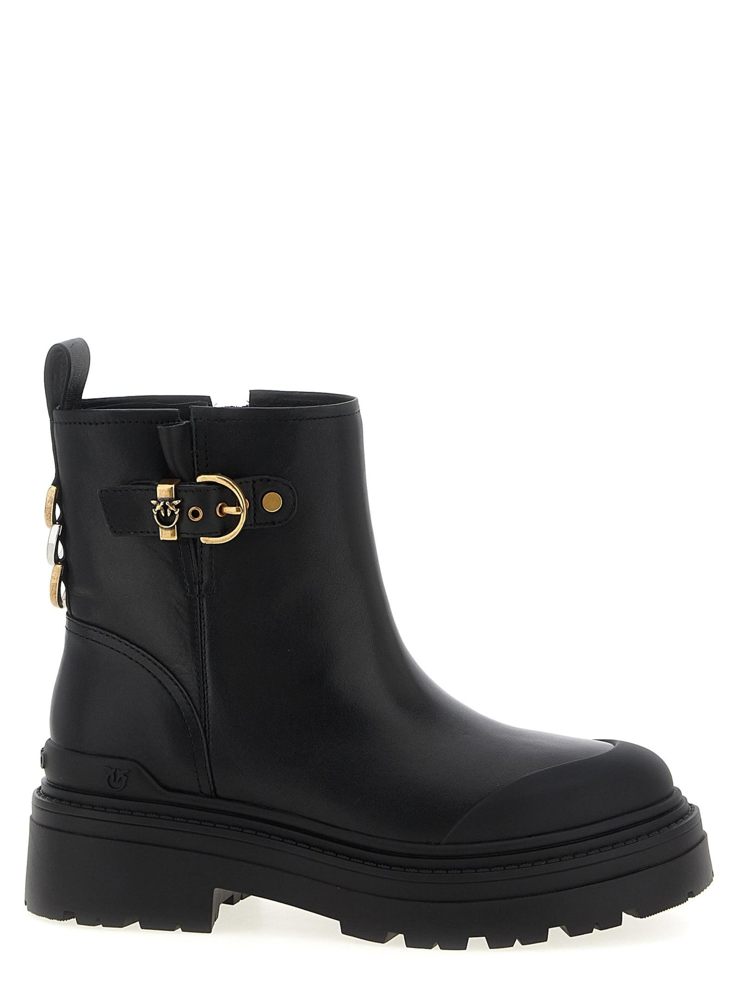 Boots di PINKO in nero: frontale
