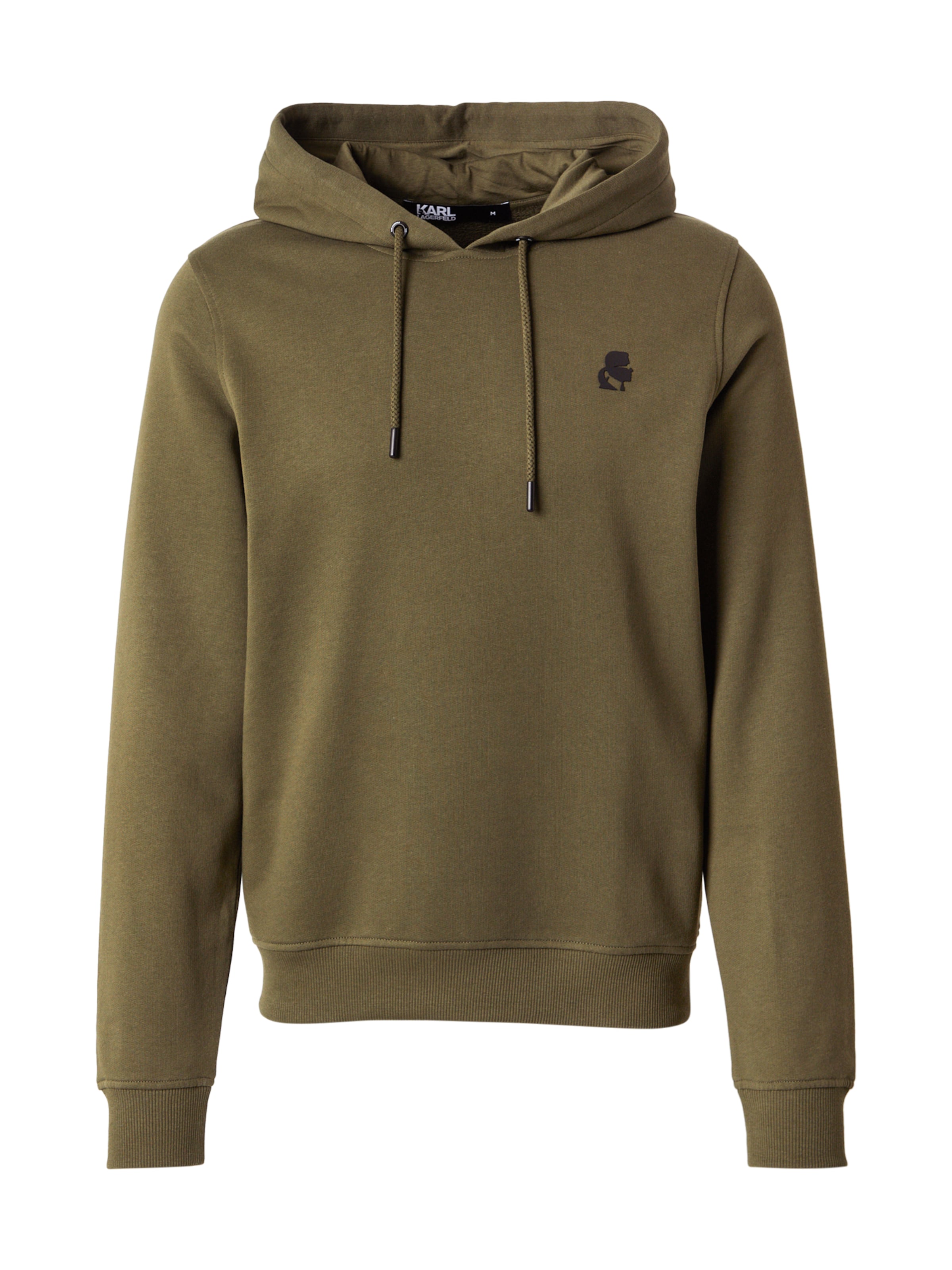 Karl Lagerfeld Μπλούζα φούτερ σε πράσινο: μπροστά