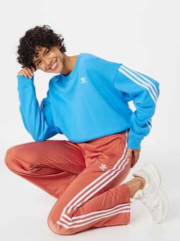 Loosefit Pantalon 'Adicolor Classics Firebird Primeblue' ADIDAS ORIGINALS en marron