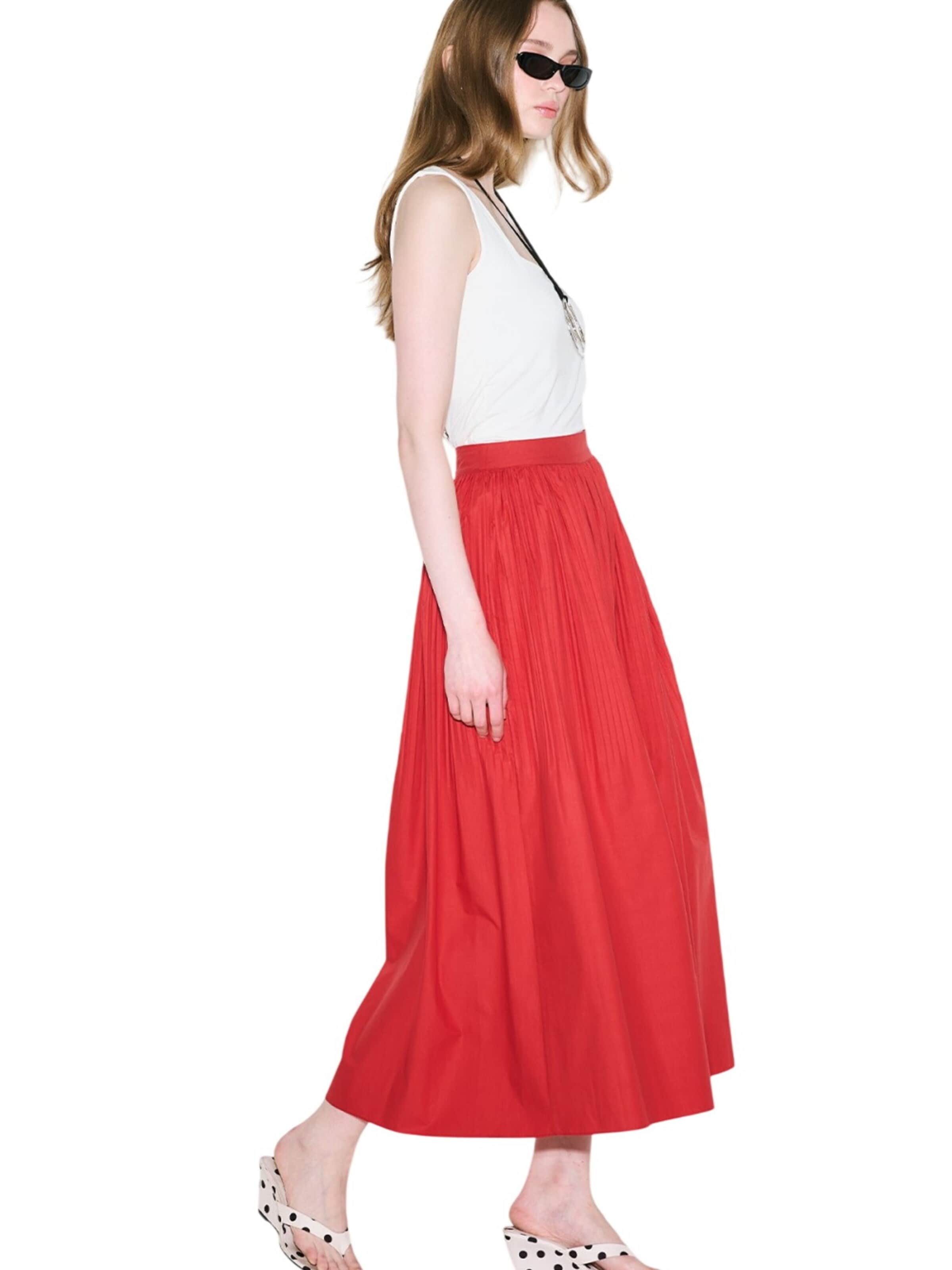 MANUKA Rok in Rood