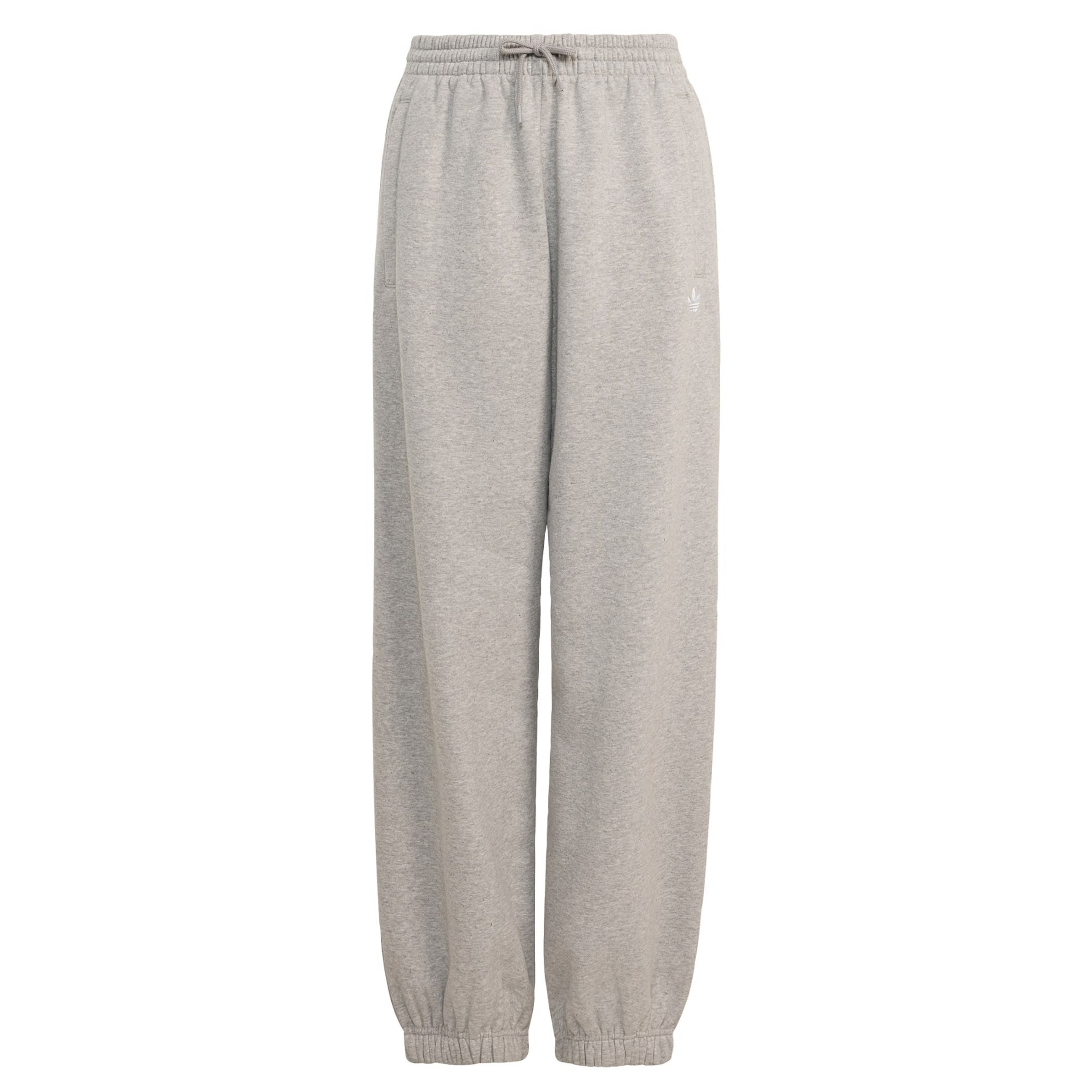 Pantalon 'Trefoil' ADIDAS ORIGINALS en gris : devant