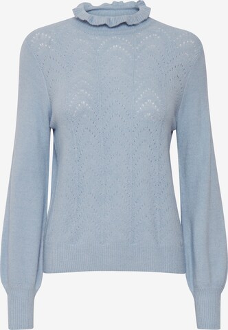 b.young Sweater in Blue: front