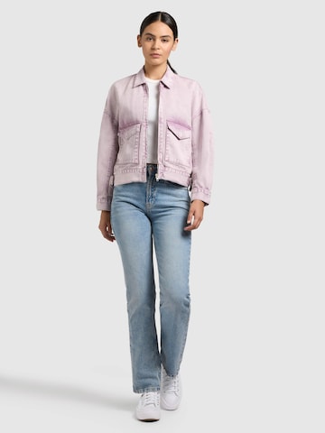 khujo Between-season jacket 'Nelina' in Purple