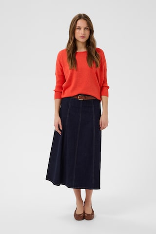 SAINT TROPEZ - Pullover 'Mila' em vermelho