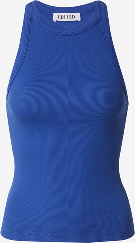 EDITED Top 'Orelia' in Blauw: voorkant