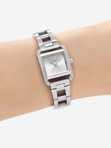 DKNY Analoguhr in Silber: Vorderseite