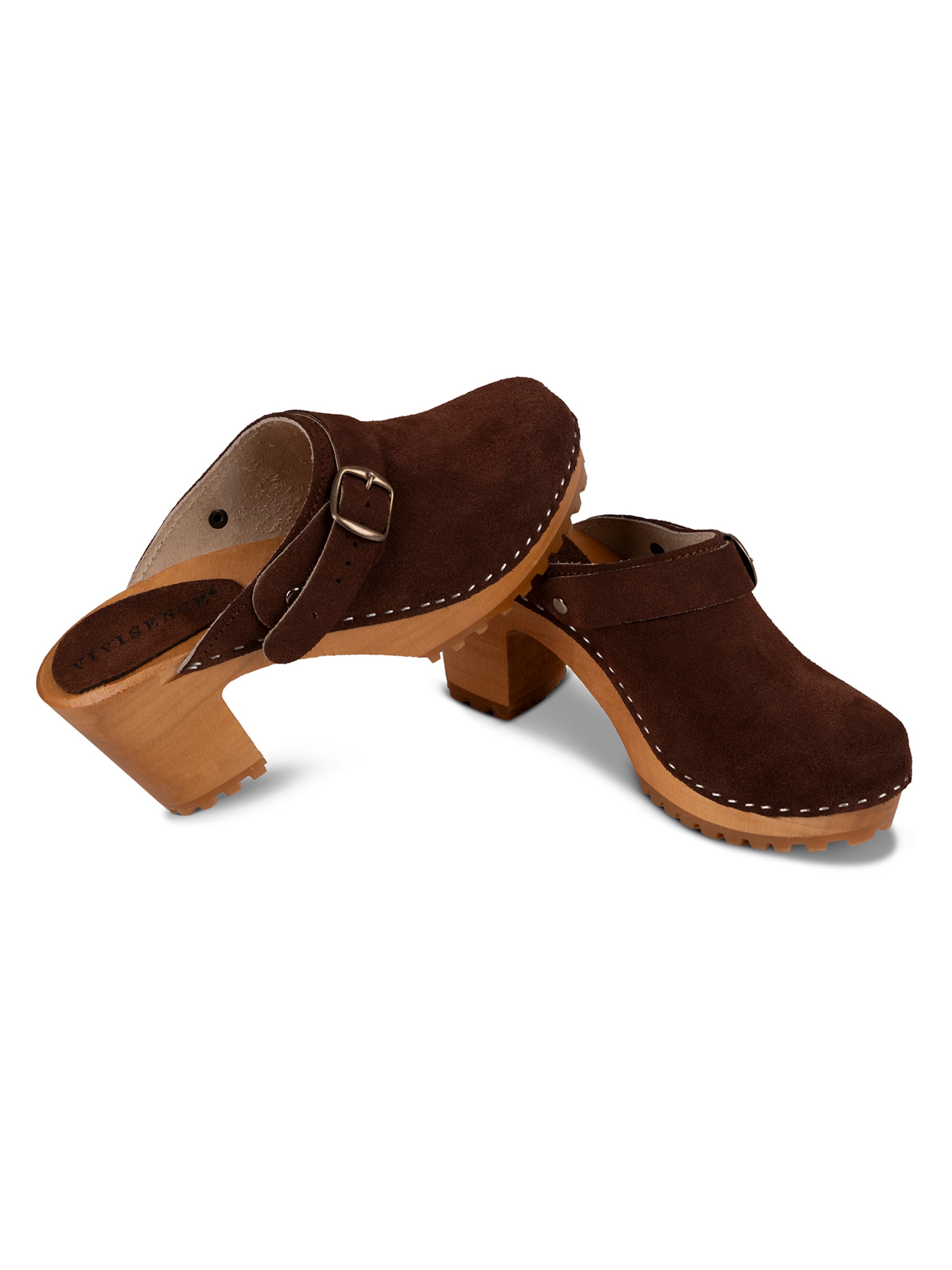 Vivisence Clogs 'B0003'‌‌‌‌‌‌‌‌ in Braun