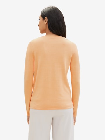 TOM TAILOR Pullover in Orange