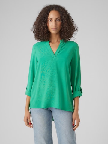 VERO MODA Blouse 'GAVINA' in Green: front