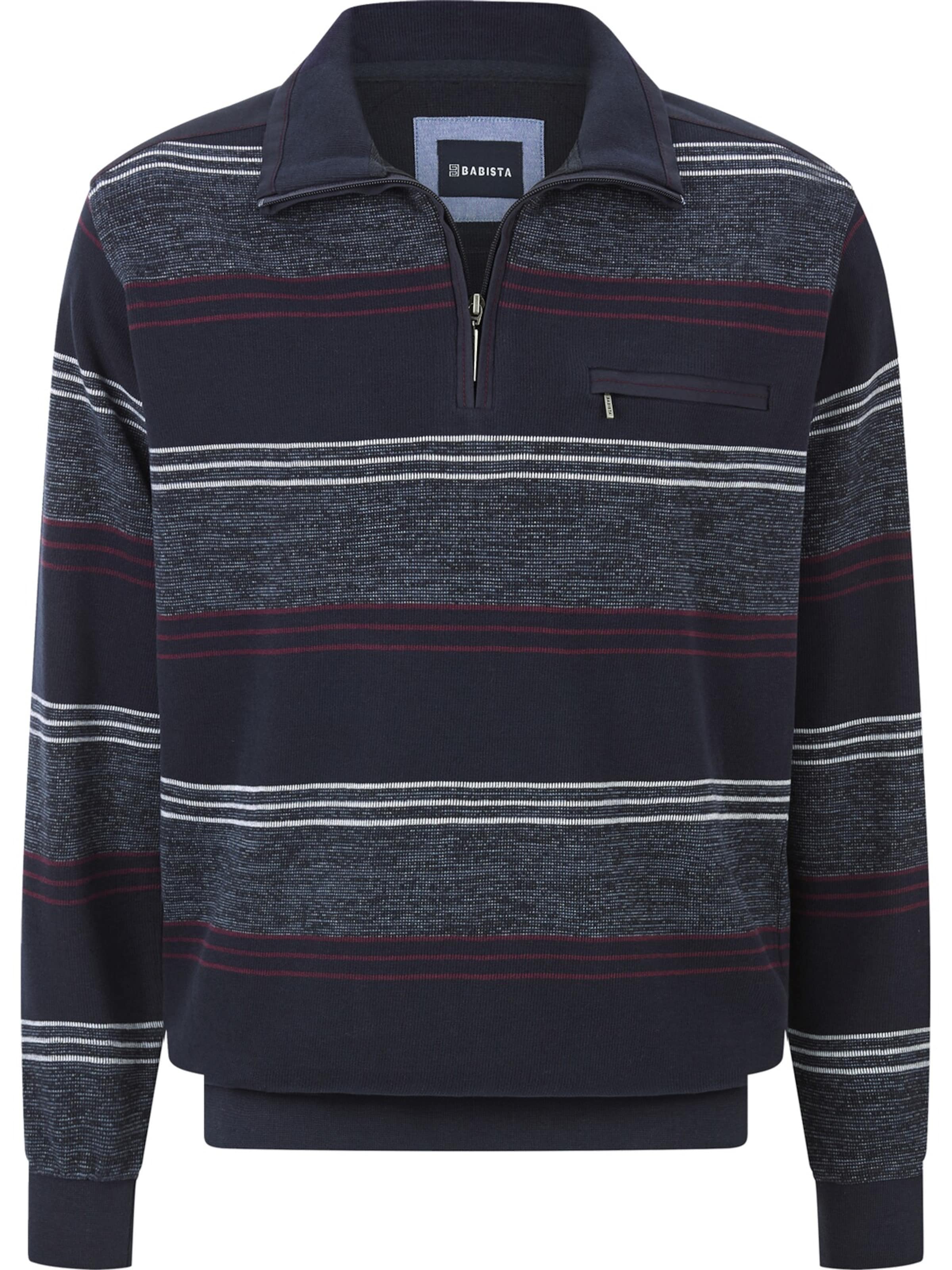 BABISTA Sweatshirt 'Raffitello' in Blue: front