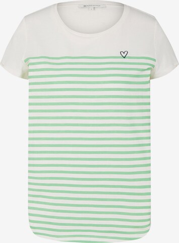 T-shirt TOM TAILOR DENIM en vert : devant