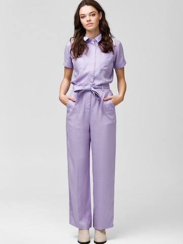 Tuta jumpsuit 'Makeda' di 4funkyflavours in lilla: frontale