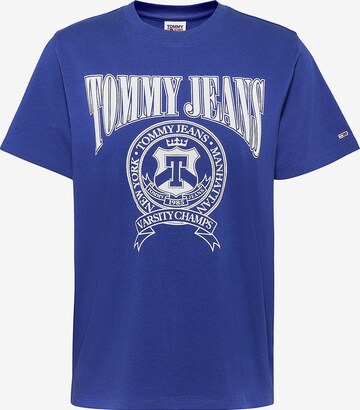 Tommy Jeans Shirt in Blauw: voorkant