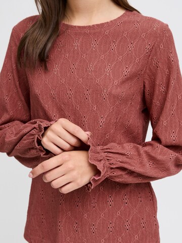 b.young Blouse 'Silva' in Red