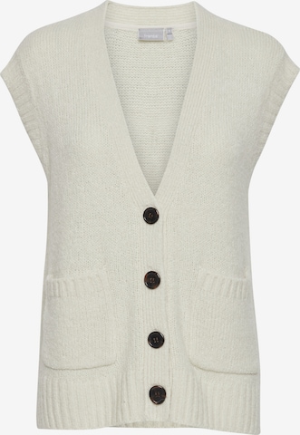 Fransa Knit Cardigan 'FRCEDARKI' in White: front