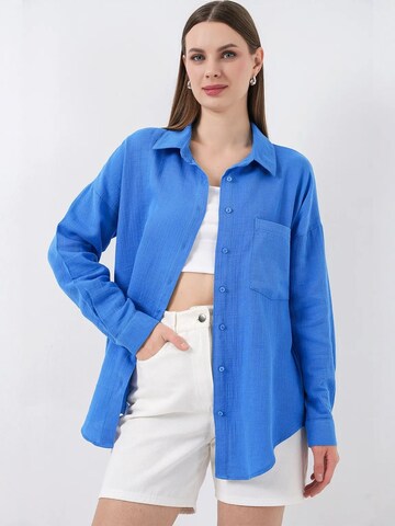 Chemisier Bigdart en bleu