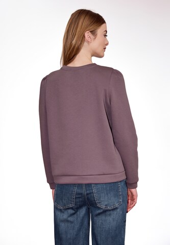 Street One Studio Sweatshirt in Purple