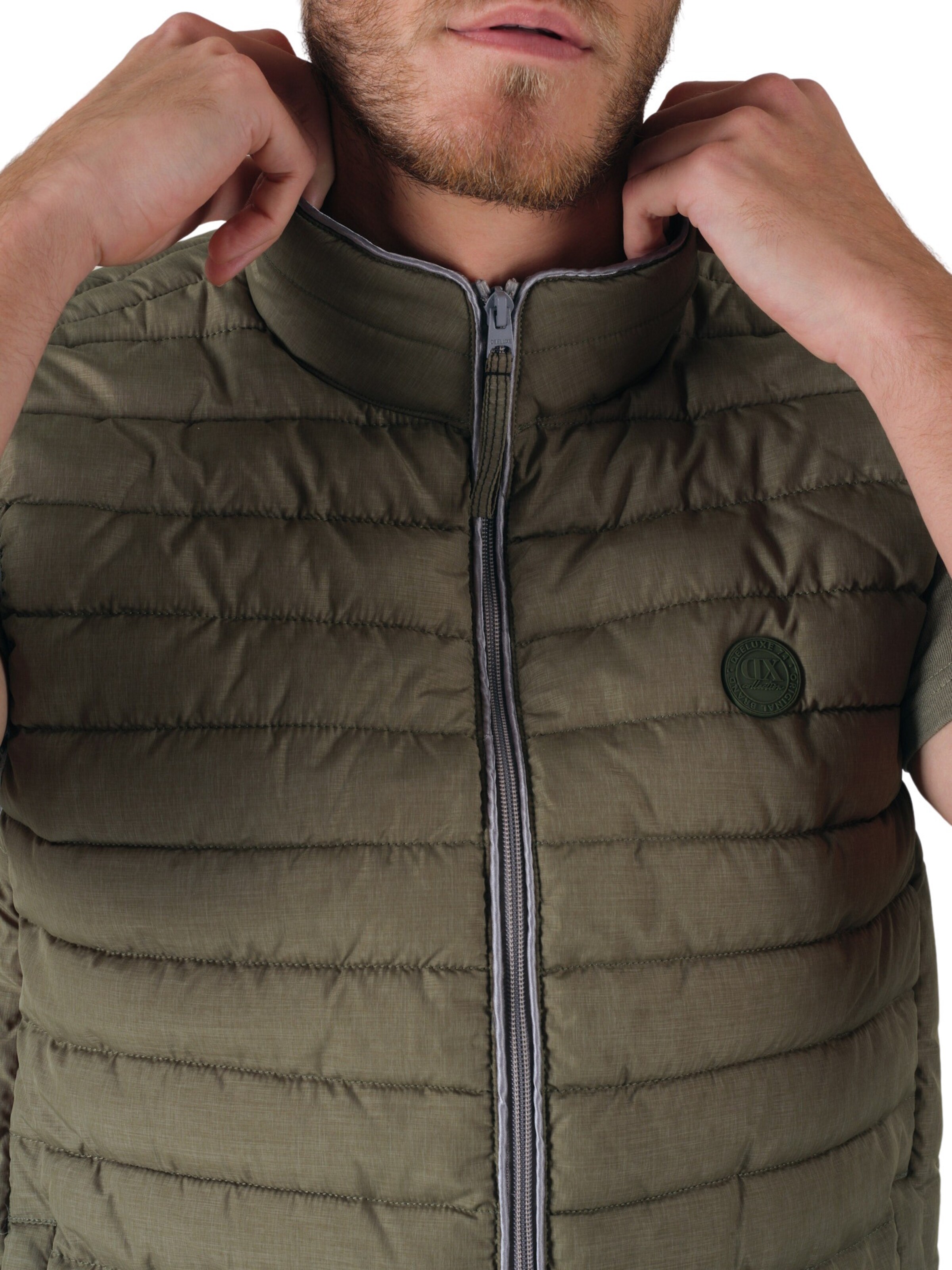 Deeluxe Bodywarmer 'Mac' in Groen