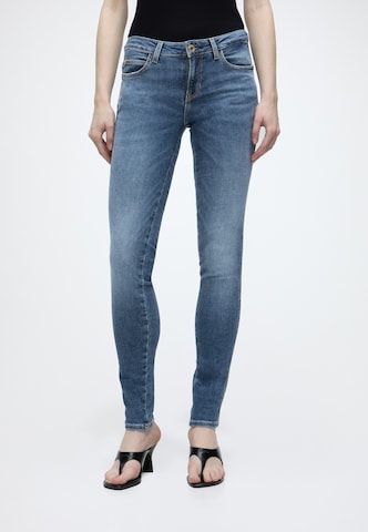 GUESS Skinny Džíny 'CURVE X' – modrá: přední strana