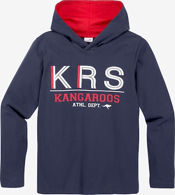 KangaROOS Sweatshirt in Blue: front