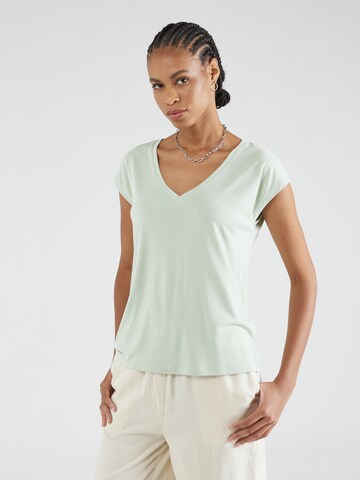 T-shirt 'FILLI' VERO MODA en vert : devant