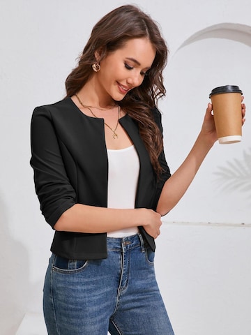 Yesfashion Marynarka w kolorze czarny