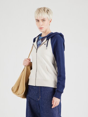 Superdry Sweatjacke 'Essential' in Blau: Vorderseite