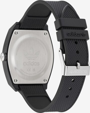 ADIDAS ORIGINALS Analoog horloge 'Ao Street Project Two' in Zwart